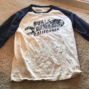 Lucky brand baseball style tee
